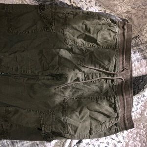 Army Green Cargo Pants